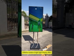 迅速な応答時間と調整可能な明るさ 1200 1 コントラスト比 LCDディスプレイ