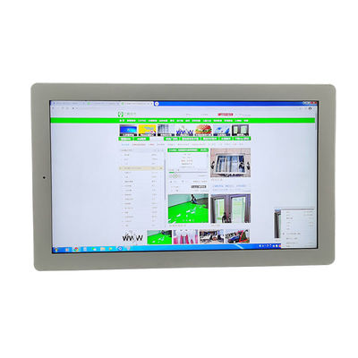 32インチ IP65 防水 屋外 デジタル シグネージ タッチ ディスプレイ 壁掛け