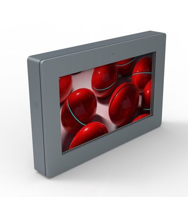 43インチ屋外デジタルサイネージ、5mm強化ガラス、50,000時間寿命、Android OS搭載